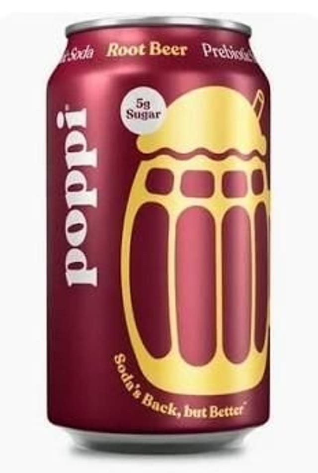 Poppi Root Beer.